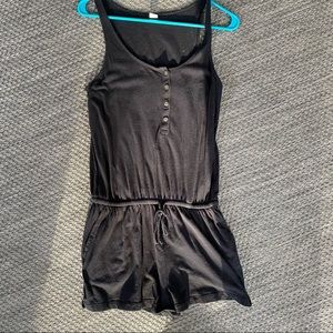 Old Navy casual black romper